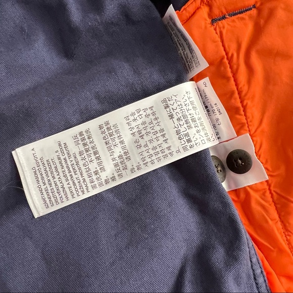 Men's Levi's X NFL Navy Denver Broncos Moleskin Long Sleeve Overshirt Shacket - Picture 11 of 11